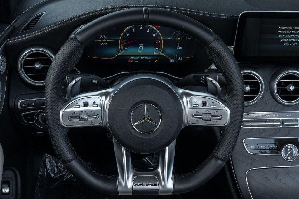 used 2021 Mercedes-Benz AMG C 43 car, priced at $44,995