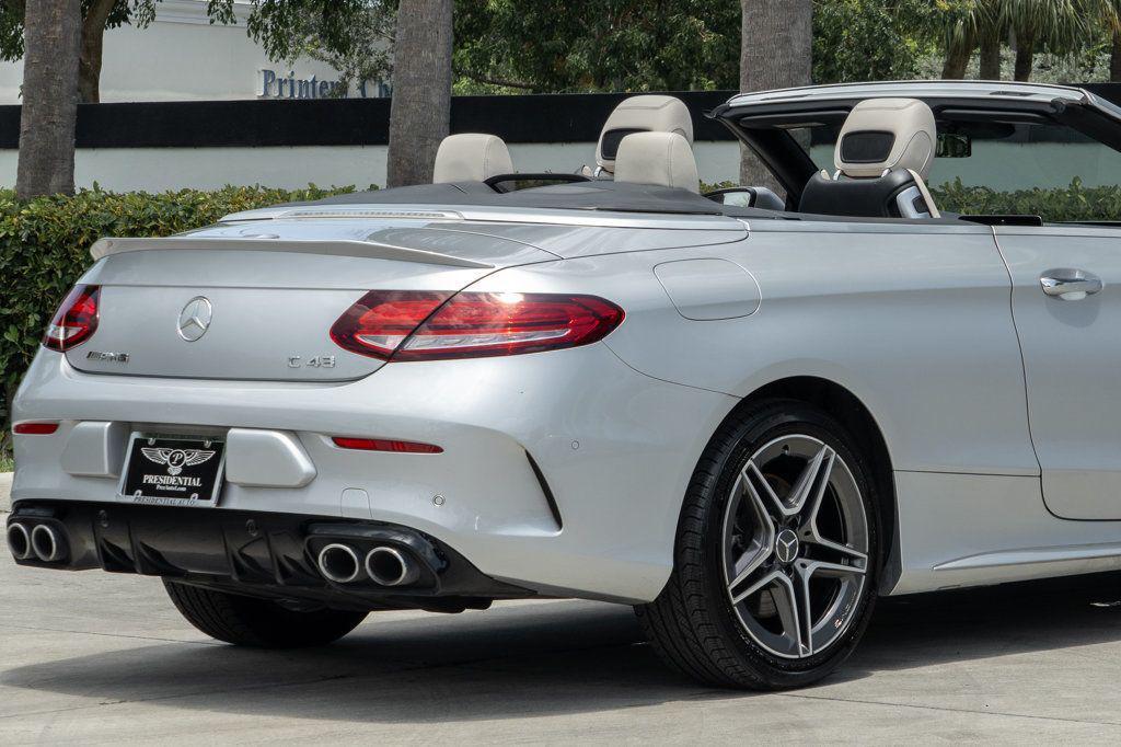 used 2021 Mercedes-Benz AMG C 43 car, priced at $44,995