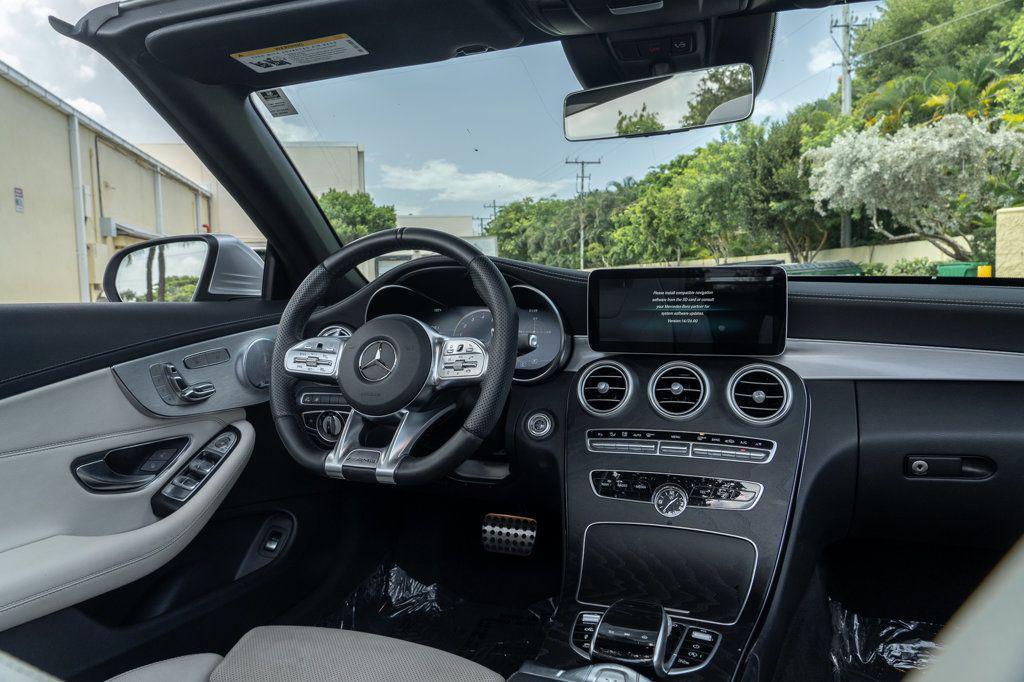 used 2021 Mercedes-Benz AMG C 43 car, priced at $44,995