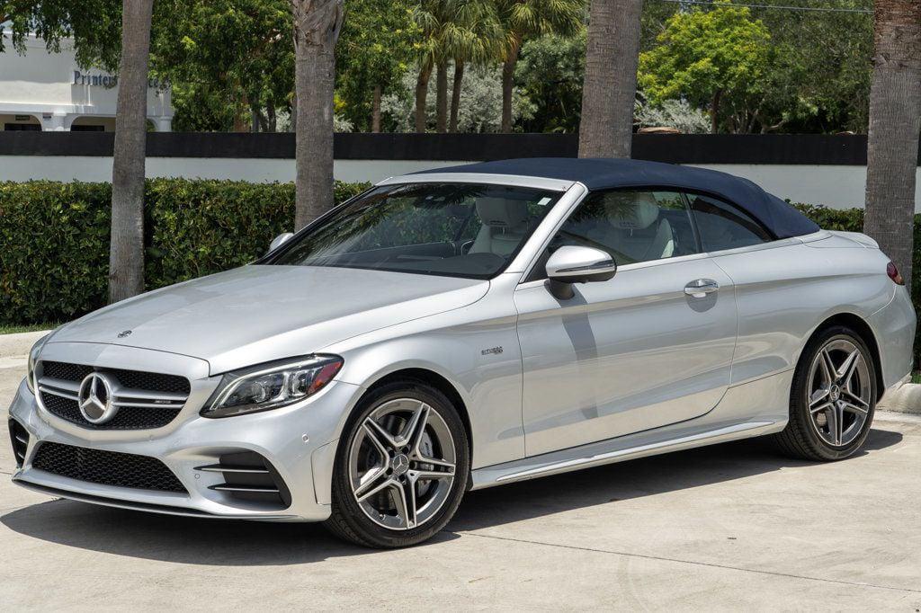 used 2021 Mercedes-Benz AMG C 43 car, priced at $44,995