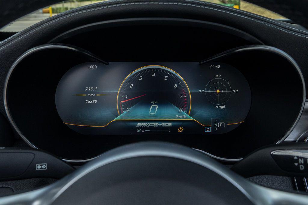 used 2021 Mercedes-Benz AMG C 43 car, priced at $44,995