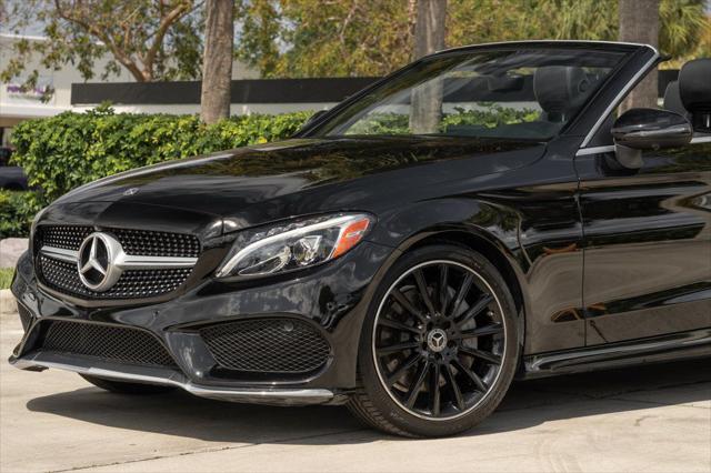 used 2018 Mercedes-Benz C-Class car, priced at $29,995
