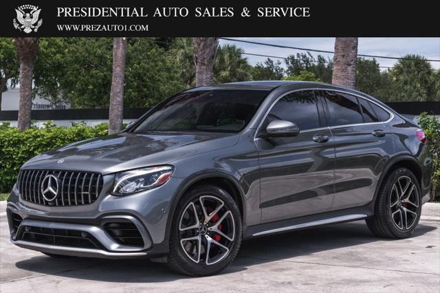 used 2018 Mercedes-Benz AMG GLC 63 car, priced at $44,995