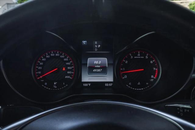 used 2018 Mercedes-Benz AMG GLC 63 car, priced at $44,995
