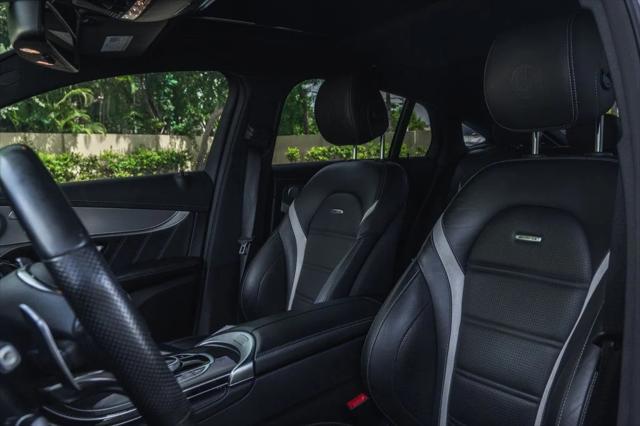 used 2018 Mercedes-Benz AMG GLC 63 car, priced at $44,995