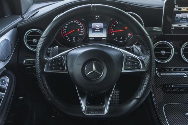 used 2018 Mercedes-Benz AMG GLC 63 car, priced at $44,995