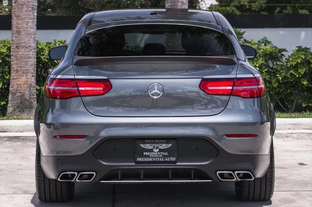 used 2018 Mercedes-Benz AMG GLC 63 car, priced at $44,995