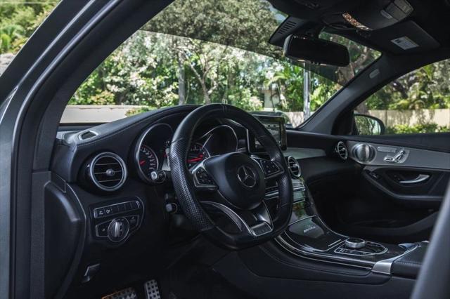 used 2018 Mercedes-Benz AMG GLC 63 car, priced at $44,995