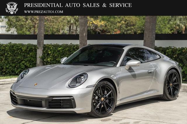 used 2021 Porsche 911 car, priced at $118,995