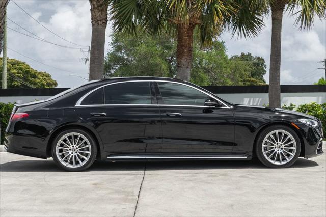 used 2022 Mercedes-Benz S-Class car, priced at $69,995