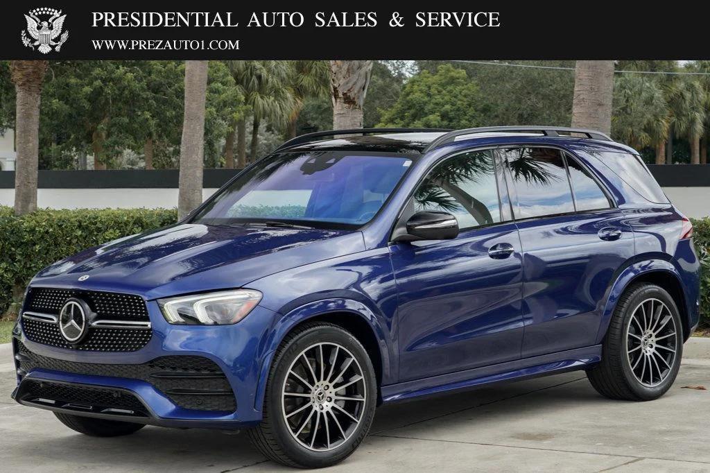 used 2021 Mercedes-Benz GLE 450 car, priced at $42,995