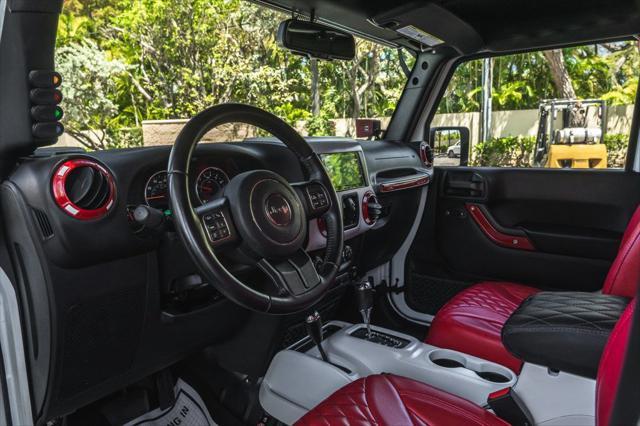 used 2017 Jeep Wrangler Unlimited car, priced at $33,995