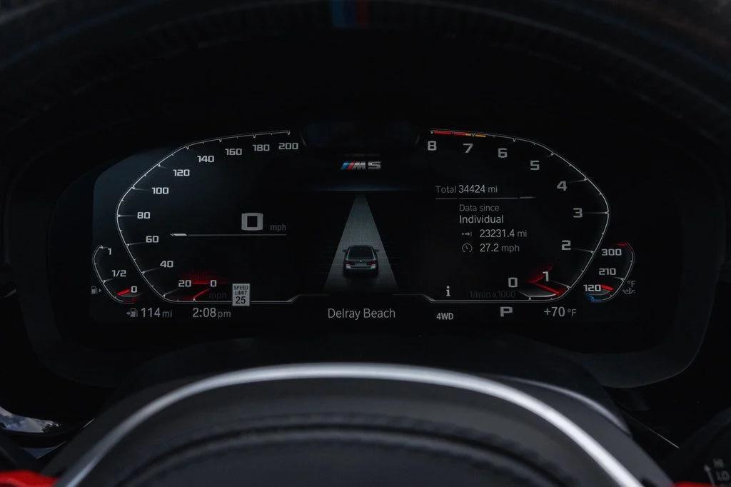 used 2021 BMW M5 car, priced at $78,995