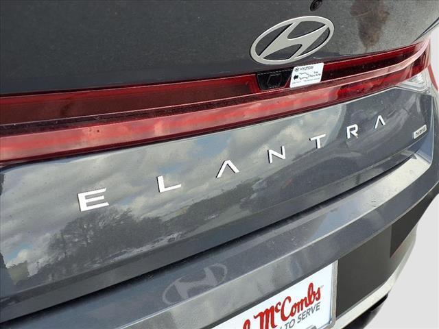 new 2025 Hyundai Elantra HEV car, priced at $31,085