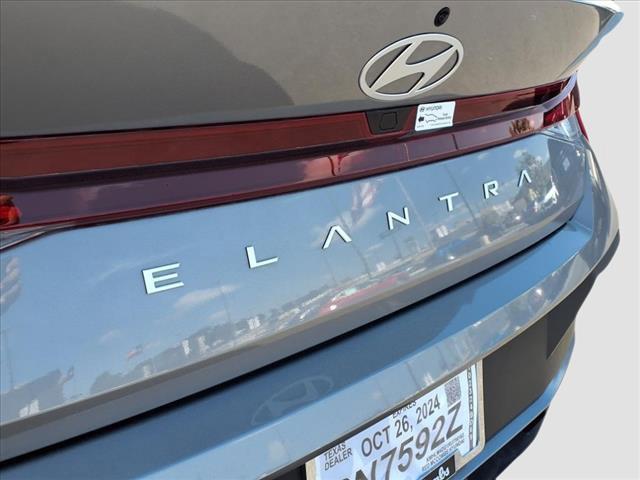 new 2024 Hyundai Elantra car, priced at $25,305