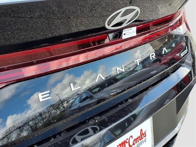 new 2025 Hyundai Elantra HEV car, priced at $31,085