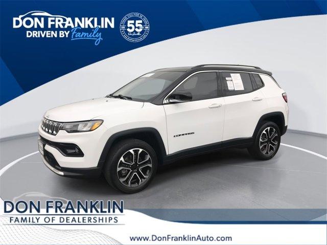 used 2022 Jeep Compass car, priced at $23,900