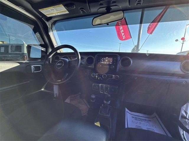 used 2020 Jeep Wrangler car, priced at $23,698