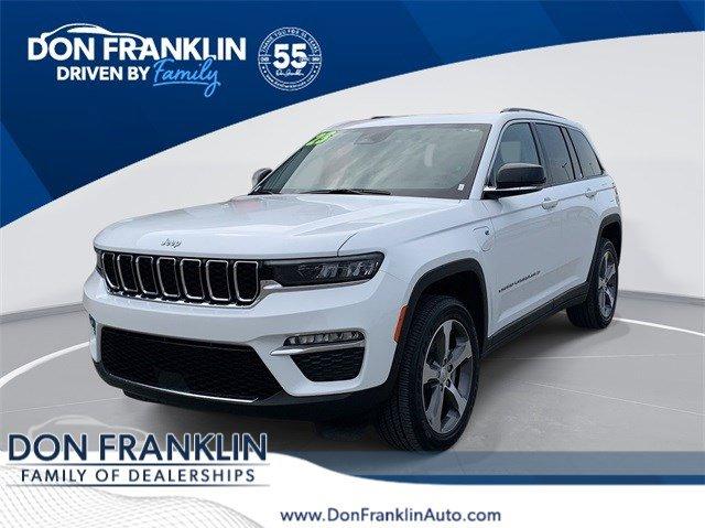 used 2023 Jeep Grand Cherokee 4xe car, priced at $36,798