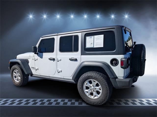 used 2021 Jeep Wrangler Unlimited car, priced at $22,212