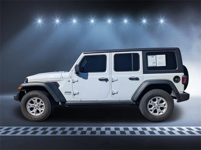 used 2021 Jeep Wrangler Unlimited car, priced at $22,212