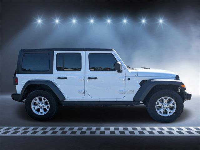 used 2021 Jeep Wrangler Unlimited car, priced at $22,212