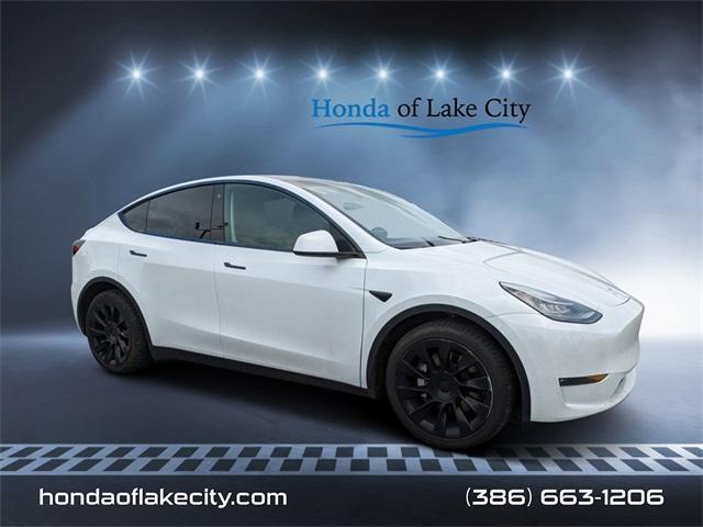 used 2021 Tesla Model Y car, priced at $27,578