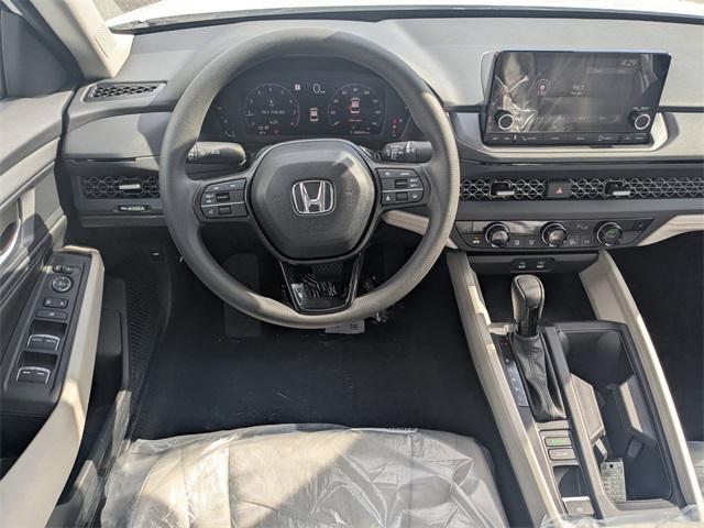 new 2025 Honda Accord car, priced at $29,170