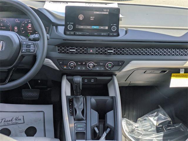 new 2025 Honda Accord car, priced at $30,235