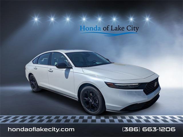 new 2025 Honda Accord car, priced at $30,235