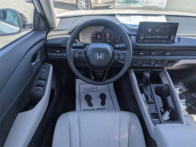 new 2025 Honda Accord car, priced at $30,235