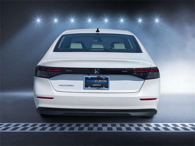 new 2025 Honda Accord car, priced at $30,235
