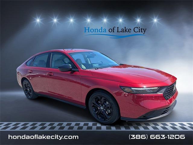 new 2025 Honda Accord car, priced at $31,205