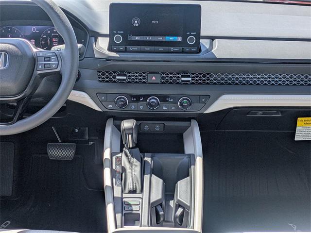 new 2025 Honda Accord car, priced at $31,205