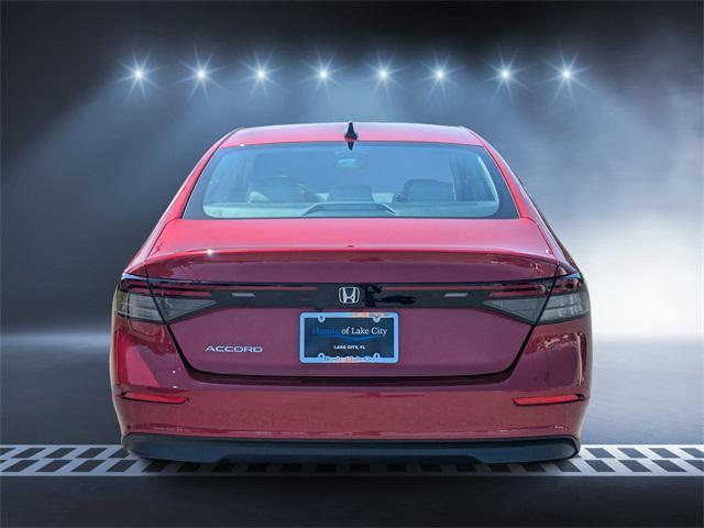 new 2025 Honda Accord car, priced at $31,205