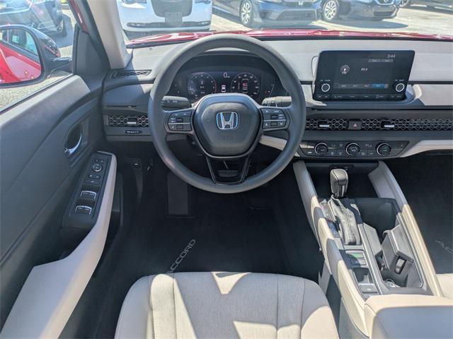 new 2025 Honda Accord car, priced at $31,205