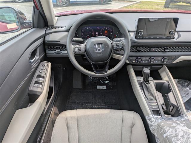 new 2025 Honda Accord car, priced at $31,205