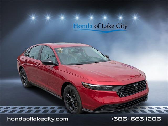 new 2025 Honda Accord car, priced at $31,205