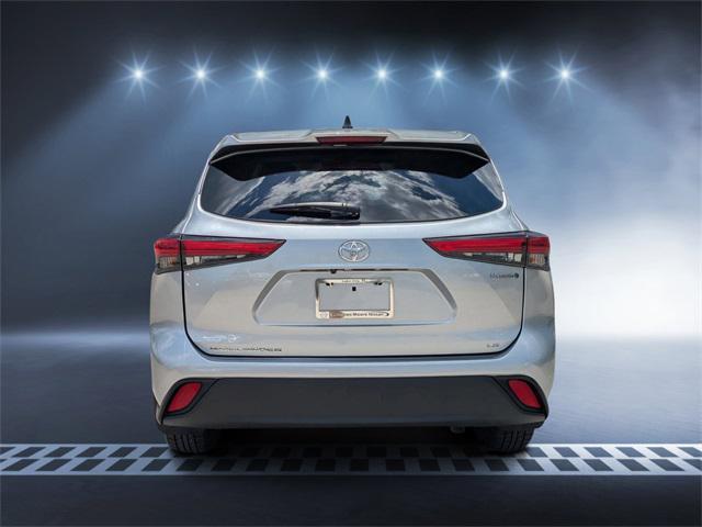 used 2023 Toyota Highlander Hybrid car, priced at $34,342