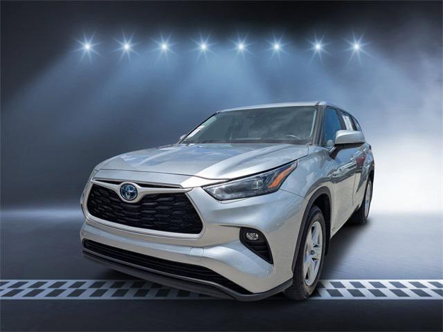used 2023 Toyota Highlander Hybrid car, priced at $34,342