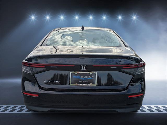 new 2025 Honda Accord car, priced at $31,655