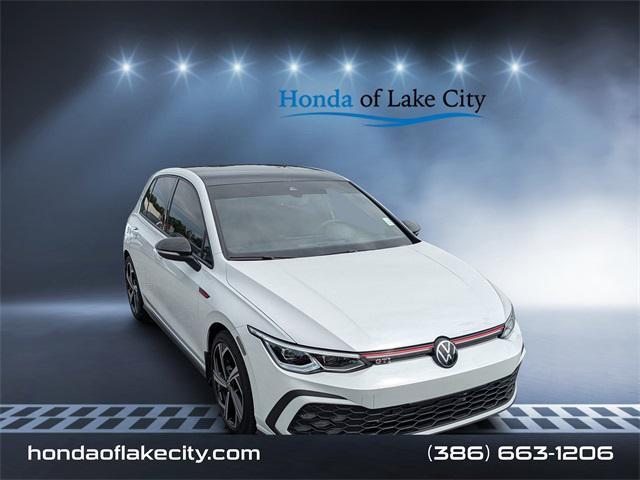used 2024 Volkswagen Golf GTI car, priced at $33,998