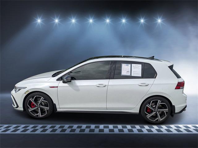 used 2024 Volkswagen Golf GTI car, priced at $33,998