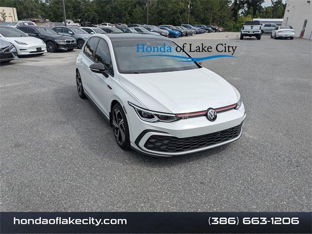 used 2024 Volkswagen Golf GTI car, priced at $33,998