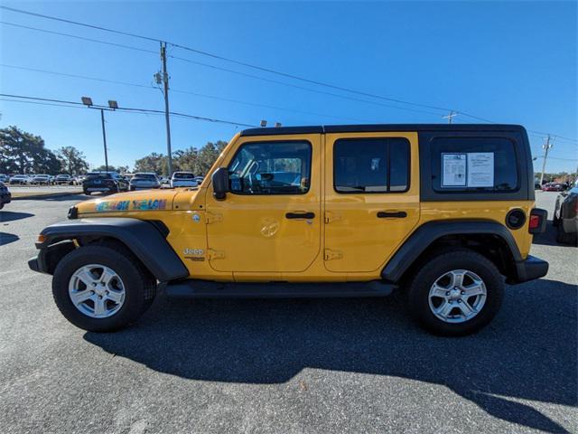 used 2018 Jeep Wrangler Unlimited car, priced at $19,266