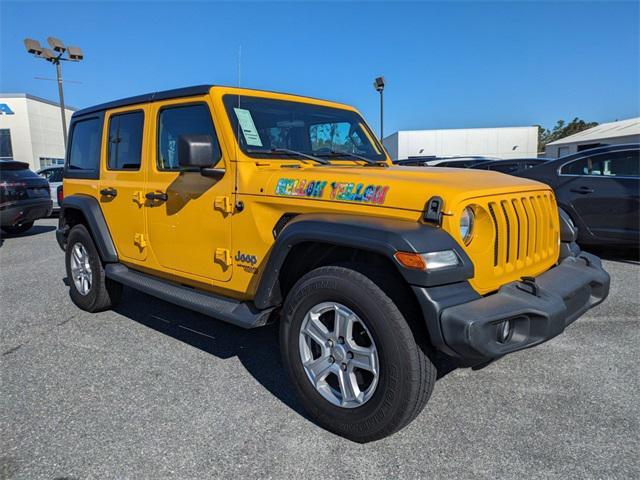 used 2018 Jeep Wrangler Unlimited car, priced at $19,266