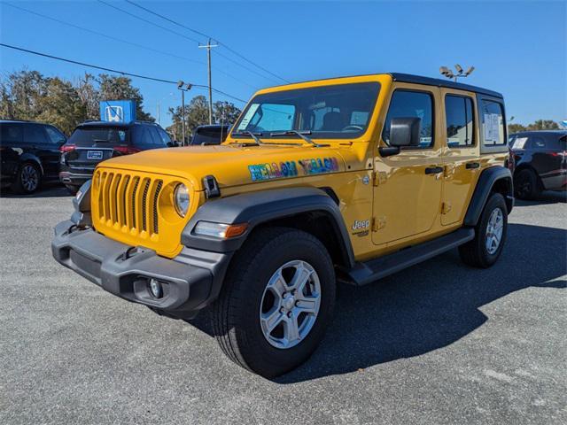 used 2018 Jeep Wrangler Unlimited car, priced at $19,266