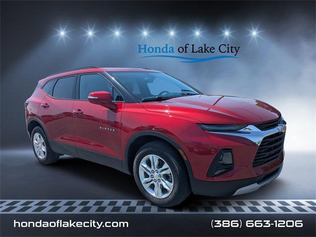 used 2022 Chevrolet Blazer car, priced at $27,163