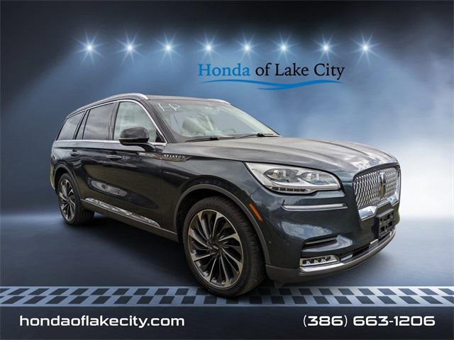 used 2022 Lincoln Aviator car, priced at $43,531