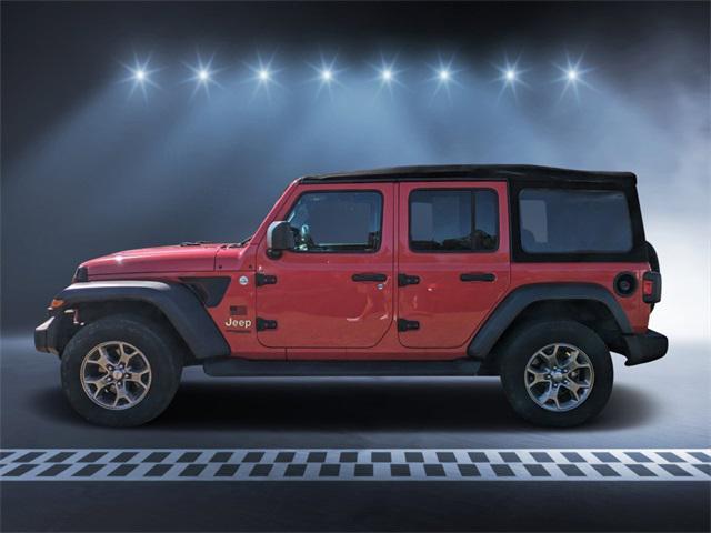 used 2020 Jeep Wrangler Unlimited car, priced at $23,651